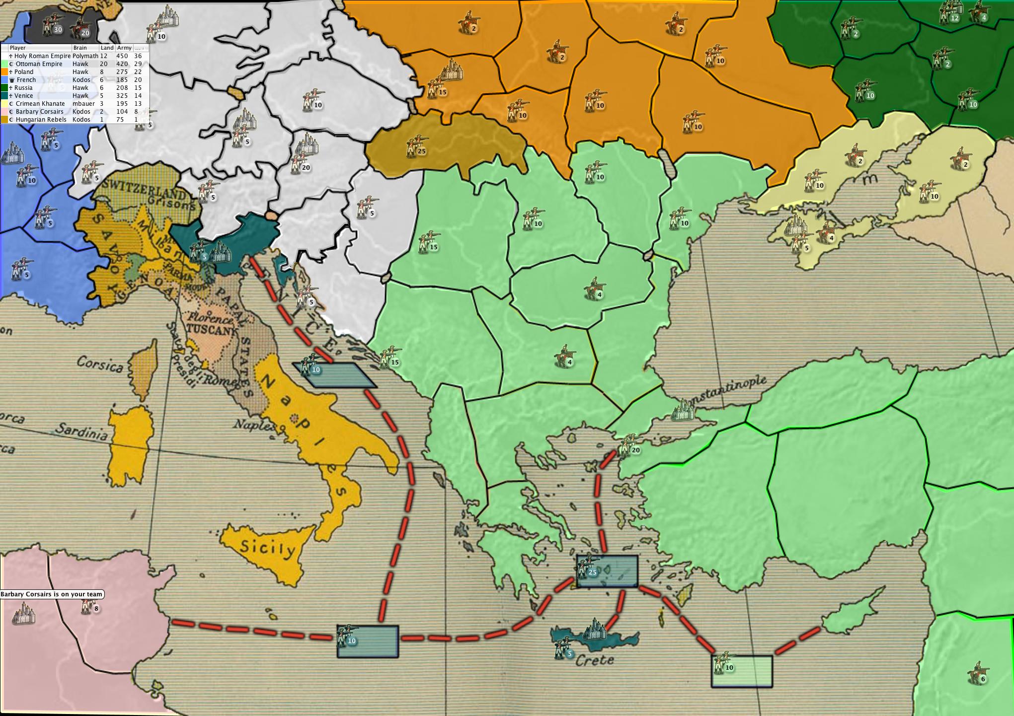 Battle of Vienna Map